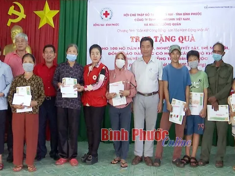 200 phần quà đến với người khó khăn