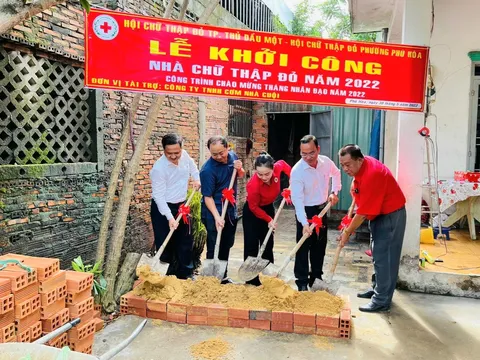 Bình Dương: Khởi công xây nhà CTĐ tại phường Phú Hòa