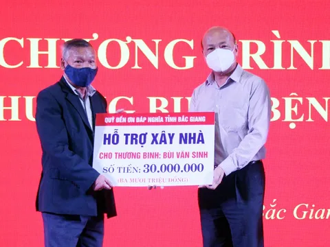 Bắc Giang: Xóa nhà tạm, tạo động lực giúp người có công vươn lên