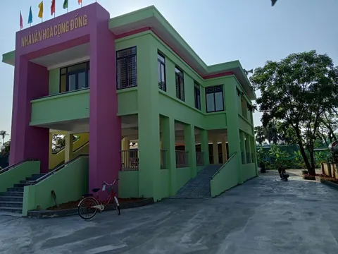 Bàn giao 3 căn nhà cộng đồng tránh lũ tại Hà Tĩnh