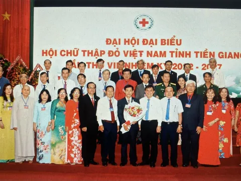 Đại hội đại biểu Hội Chữ thập đỏ Tiền Giang lần thứ VII, nhiệm kỳ 2022 - 2027