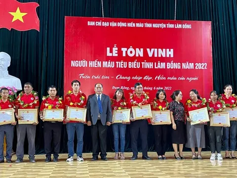 Lâm Đồng: Phát động Chiến dịch Những giọt máu hồng hè 2022