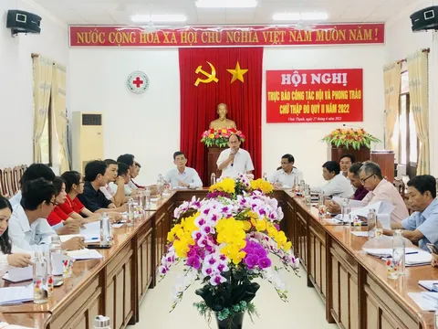 Hội Chữ thập đỏ Bình Định: Thực hiện tốt công tác xã hội nhân đạo
