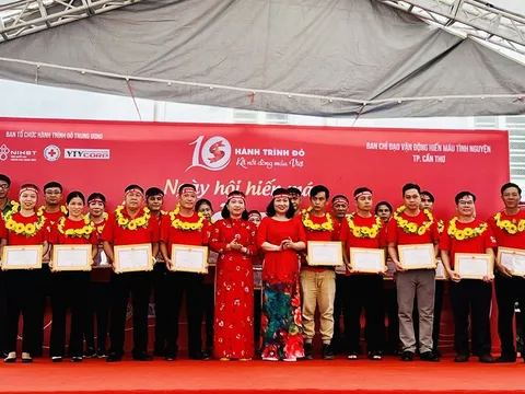 TP.Cần Thơ: Ngày hội hiến máu “Sắc đỏ Tây Đô”