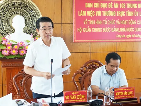 Long An 3 tổ chức hội được giao biên chế