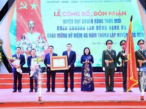 Sóc Sơn là 1 trong 5 đô thị vệ tinh của Hà Nội