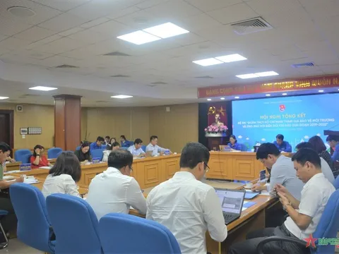 Thanh niên tích cực bảo vệ môi trường, ứng phó với biến đổi khí hậu