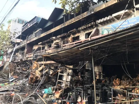 Cháy lớn ở Quảng Ninh, nguyên nhân ban đầu được xác định là do chập điện