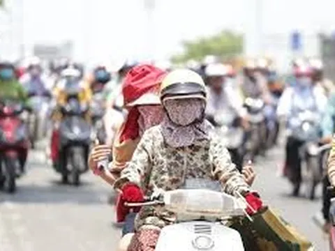 Nắng nóng ở khu vực Bắc Bộ tiếp tục kéo dài