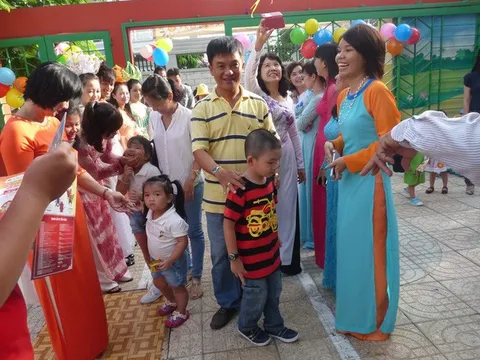 TP.HCM: Học sinh tựu trường ngày 22/8