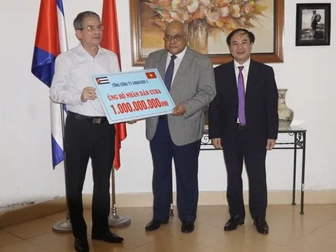 Doanh nghiệp Việt Nam ủng hộ nhân dân Cuba sau sự cố cháy kho nhiên liệu