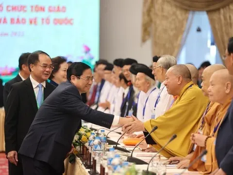 Thủ tướng: Các tổ chức tôn giáo có nhiều đóng góp quan trọng vào sự nghiệp xây dựng và bảo vệ Tổ quốc