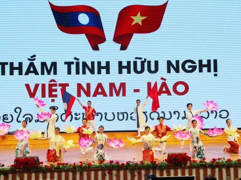 Họp mặt kỷ niệm 60 năm Ngày thiết lập quan hệ ngoại giao Việt Nam - Lào