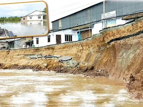 Đồng bằng Sông Cửu Long: Báo động sạt lở