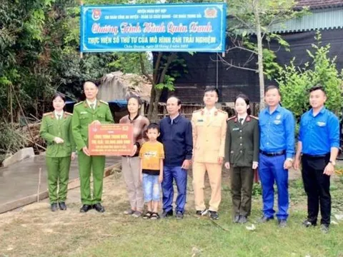 Mô hình '24 giờ trải nghiệm' ý nghĩa của đoàn viên Công an