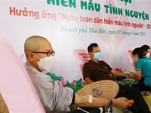 TP.HCM: Trên 2,8 triệu lượt người tham gia hiến máu tình nguyện