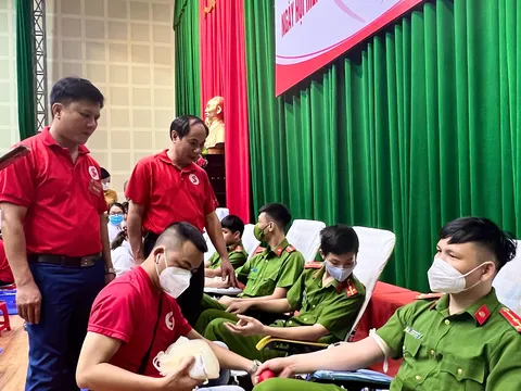 'Ngày hội hiến máu tình nguyện' huyện Nông Cống