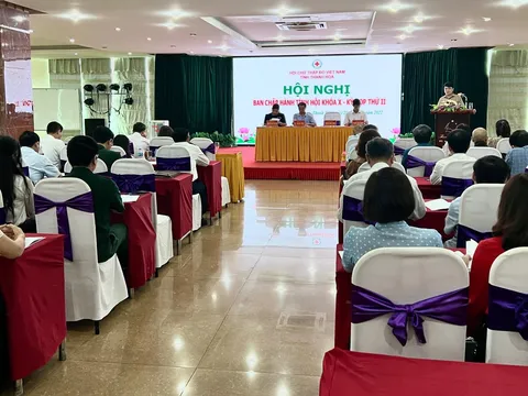 Hội Chữ thập đỏ tỉnh Thanh Hóa tổ chức Hội nghị Ban chấp hành khóa X