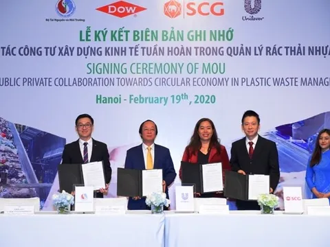 Unilever Việt Nam khẳng định vị trí tiên phong trong quản lý rác thải nhựa