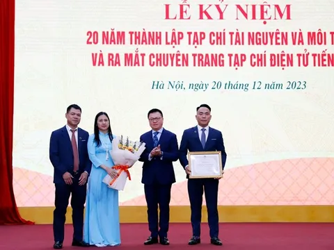 Tạp chí Tài nguyên và Môi trường kỷ niệm 20 năm thành lập, ra mắt chuyên trang tiếng Anh