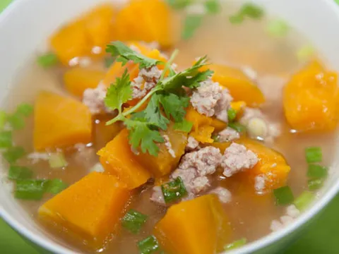 Bí đỏ kết hợp trong khẩu phần ăn thế nào để tốt cho sức khỏe?