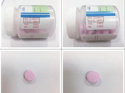 Phát hiện một loại thuốc giảm đau, hạ sốt giả