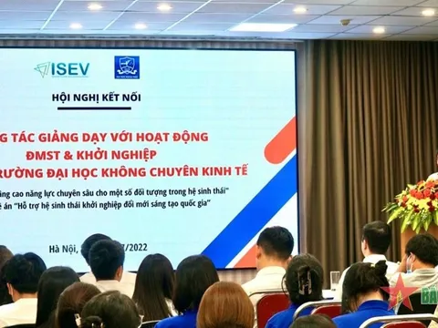 Hội nghị kết nối đổi mới sáng tạo và khởi nghiệp trong trường đại học