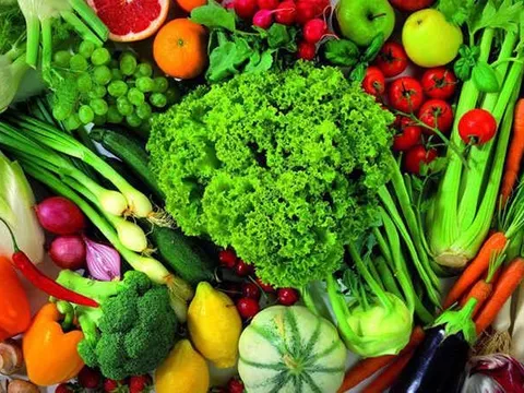 Giá trị của rau và hoa quả đối với sức khỏe