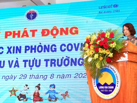 Phát động chiến dịch tiêm chủng vaccine phòng Covid-19 cho trẻ em cả nước với chủ đề “Vui Trung thu và tựu trường an toàn”