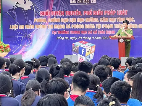 Tăng cường ngăn chặn tội phạm len lỏi vào môi trường học đường