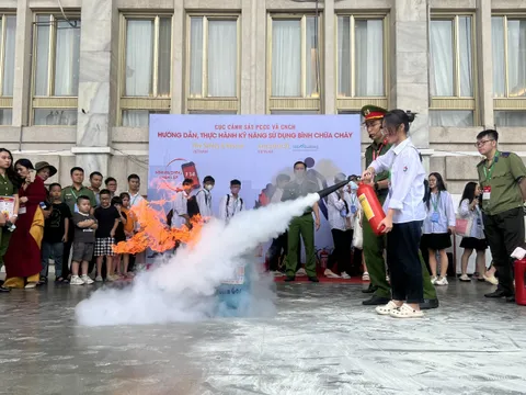 Khai mạc triển lãm quốc tế về phòng cháy chữa cháy với quy mô lớn