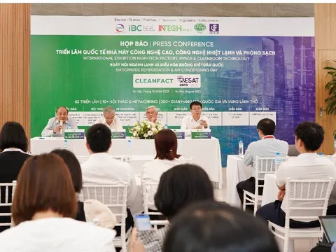 Việt Nam tổ chức Triển lãm quốc tế về công nghệ nhiệt lạnh và phòng sạch
