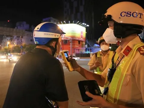 Xử lý vi phạm nồng độ cồn với tinh thần không có vùng cấm