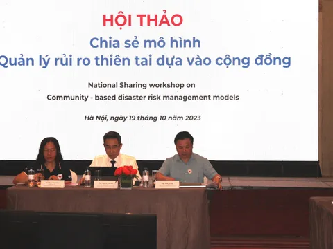 Hội Chữ thập đỏ Việt Nam cam kết sẽ chuẩn bị sẵn sàng trước thiên tai, thảm họa