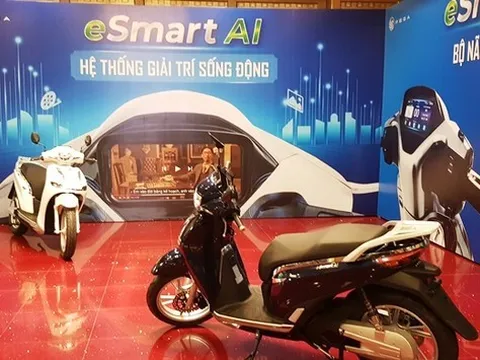 Ra mắt xe máy điện sở hữu bộ não thông minh đầu tiên trên thế giới