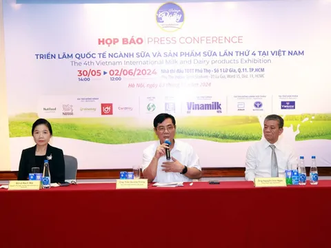 Gần 200 gian hàng tham dự Triển lãm quốc tế ngành sữa và sản phẩm sữa