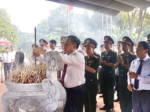 Quảng Bình: Tổ chức lễ tưởng niệm 50 năm ngày hy sinh của 13 chiến sỹ Trạm thông tin A69