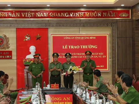 Công an Quảng Bình đạt nhiều thành tích trong công tác đấu tranh trấn áp tội phạm
