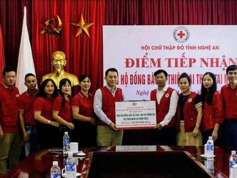 Hội CTĐ Quảng Bình hỗ trợ 2 tỉnh Nghệ An, Hà Tĩnh khắc phục lũ lụt