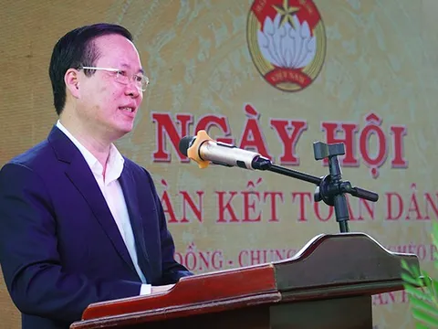 Thường trực Ban Bí thư Võ Văn Thưởng dự ngày hội đoàn kết toàn dân tại Thừa Thiên – Huế