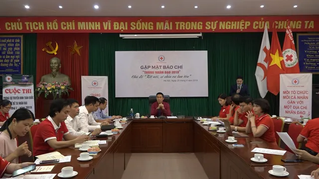 Gặp mặt báo chí thông tin về 'Tháng Nhân đạo 2019'