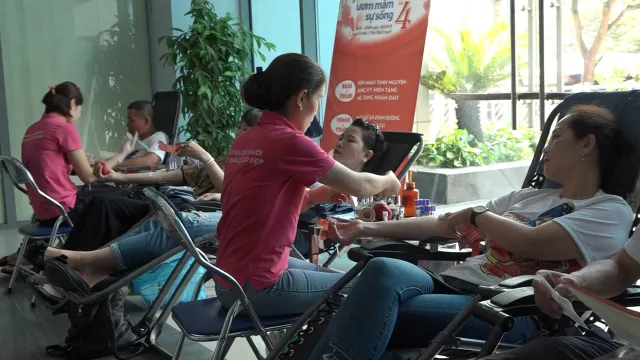 Giọt máu hồng ươm mầm sự sống