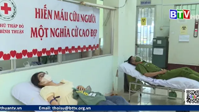 Hội Chữ thập đỏ Bình Thuận kêu gọi hiến máu tình nguyện