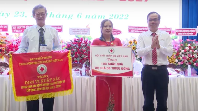 Hội Chữ thập đỏ tỉnh Tây Ninh đoàn kết, sáng tạo, “Chung sức vì nhân đạo”