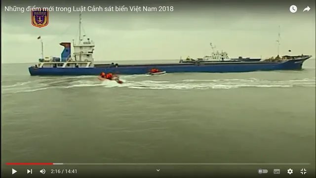 Những điểm mới trong Luật Cảnh sát biển Việt Nam 2018