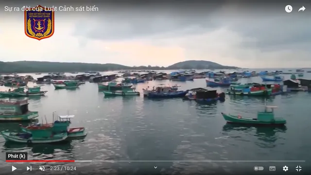 Sự ra đời của Luật Cảnh sát biển