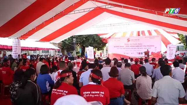 Hành trình đỏ “Quảng Ngãi giọt hồng kết nối yêu thương”